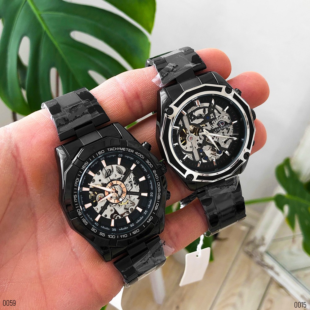 Forsining 8130 Black-Silver - 7