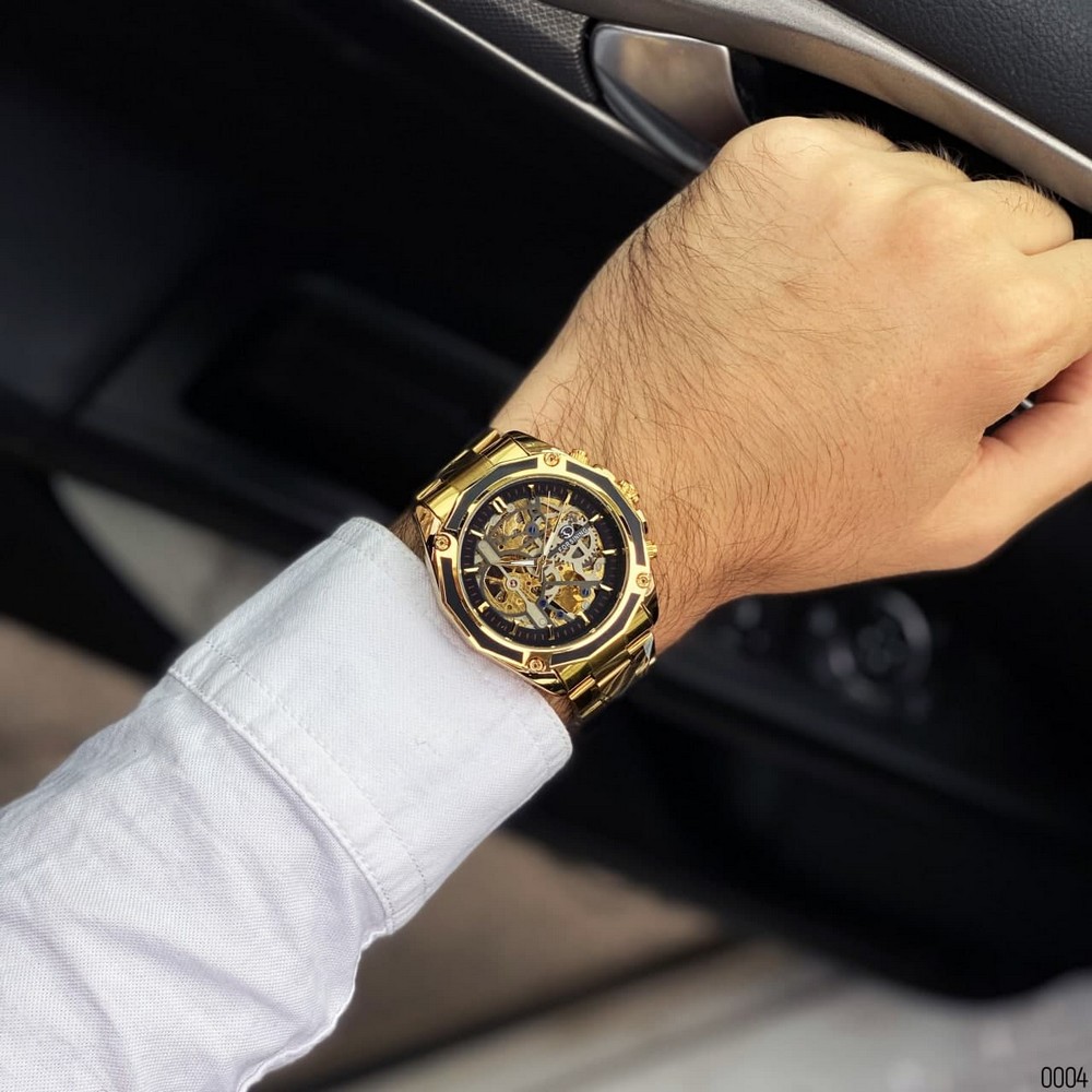 Forsining 8130 Gold-Black - 12