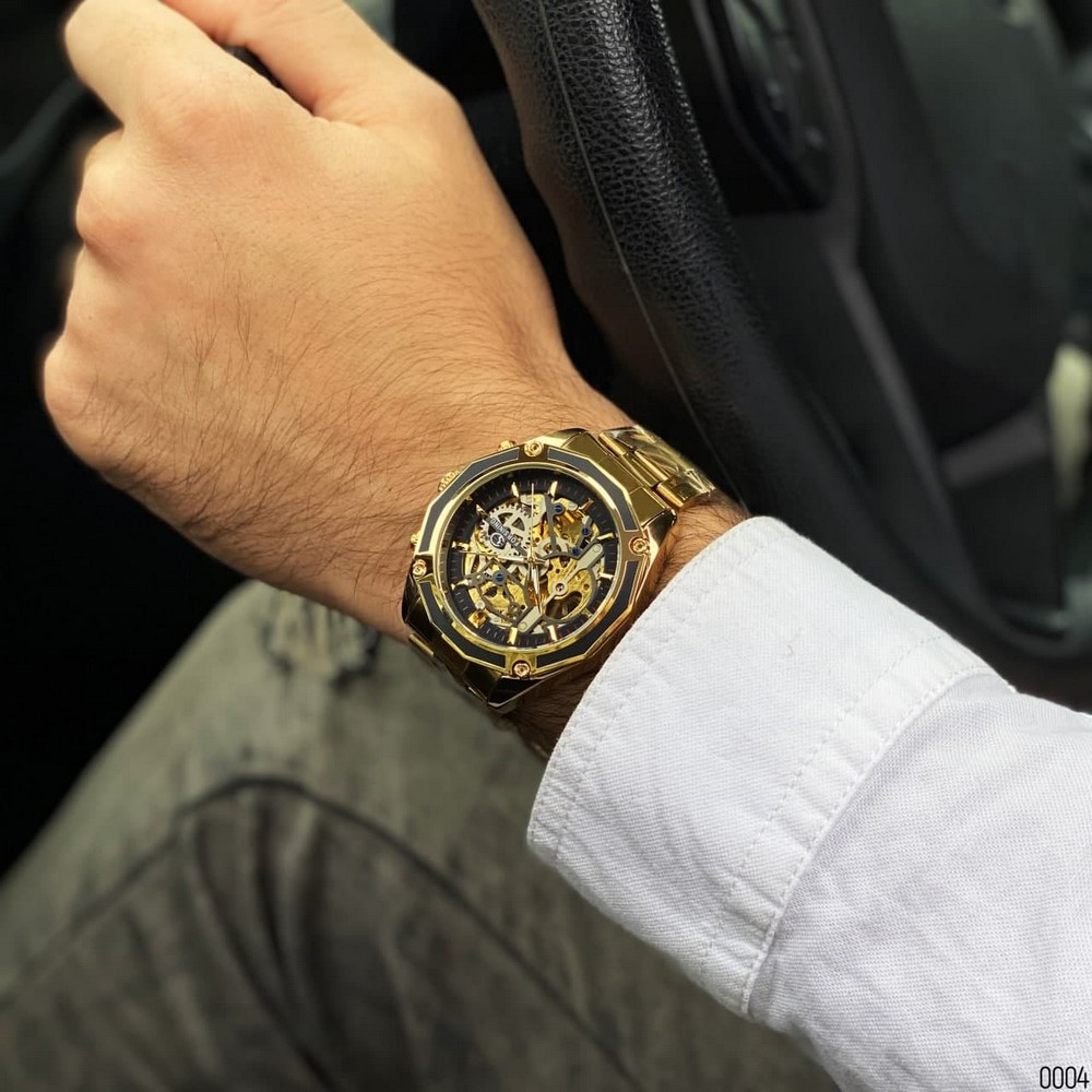 Forsining 8130 Gold-Black - 13