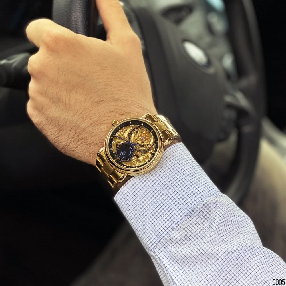 Forsining 8177 Gold-Black - 12