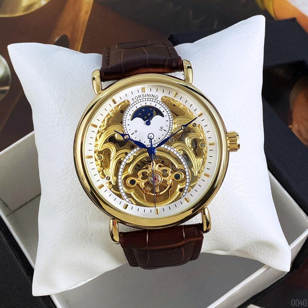 Forsining 8177 Gold-Brown - 6