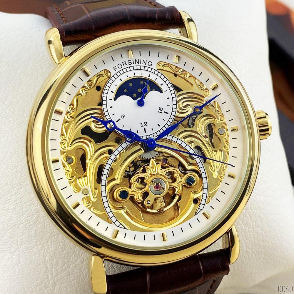 Forsining 8177 Gold-Brown - 9