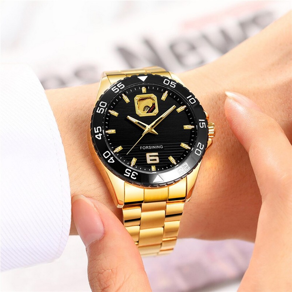 Forsining 8200 Gold-Black - 4