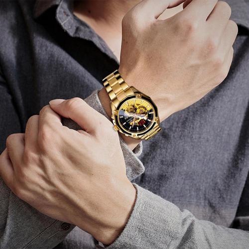 Forsining 8207 Gold-Black - 3