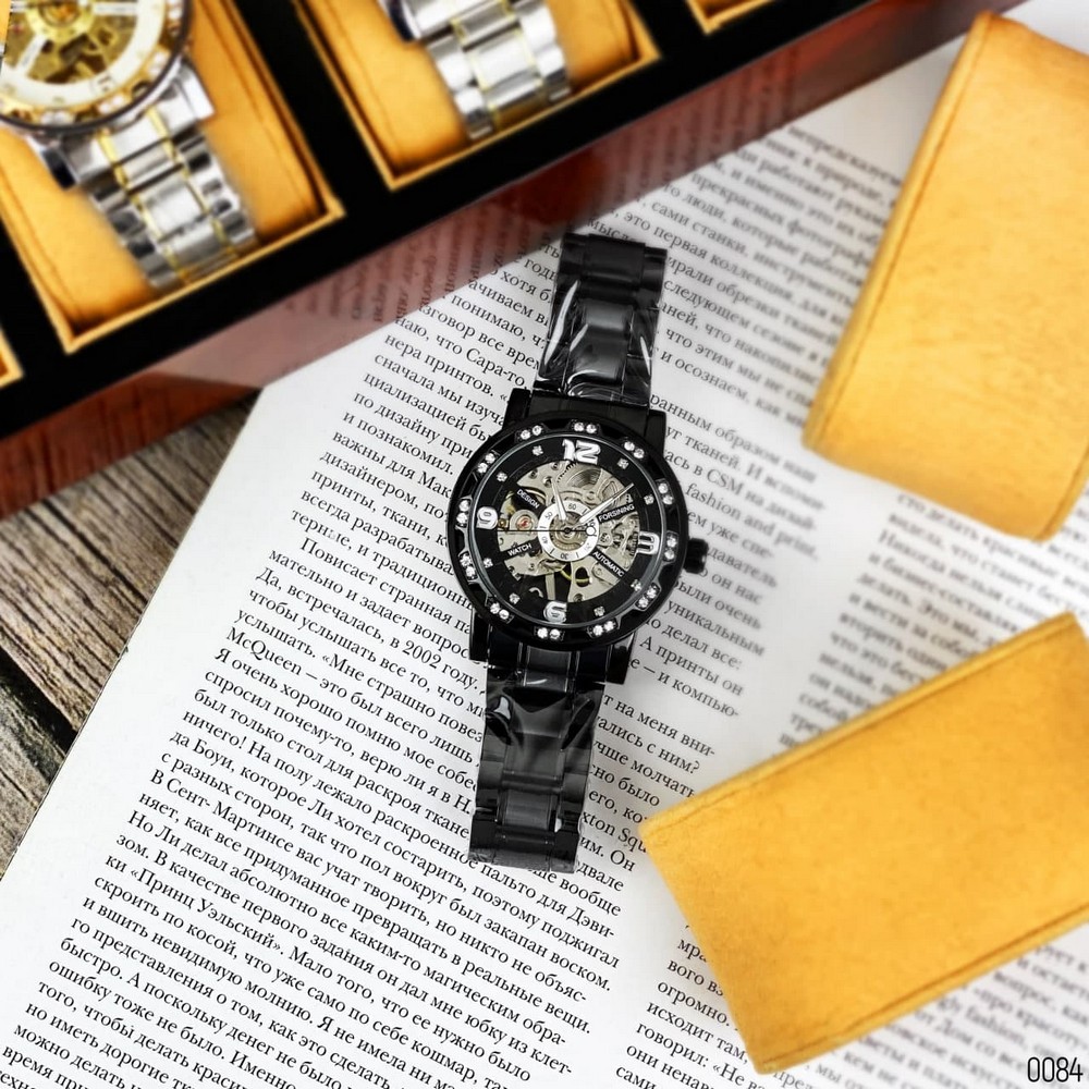 Forsining 8209 Black-Silver - 3