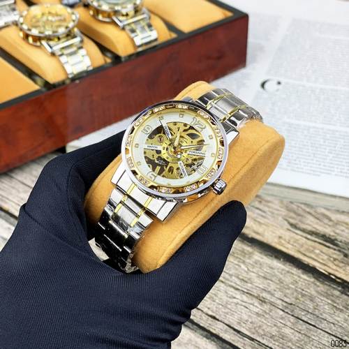 Forsining 8209 Silver-Gold-White - 3