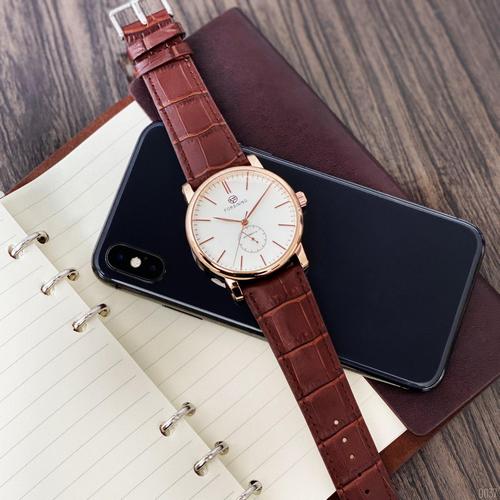 Forsining 8214 Gold-White-Brown - 3