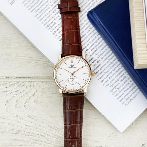 Forsining 8214 Gold-White-Brown - 5