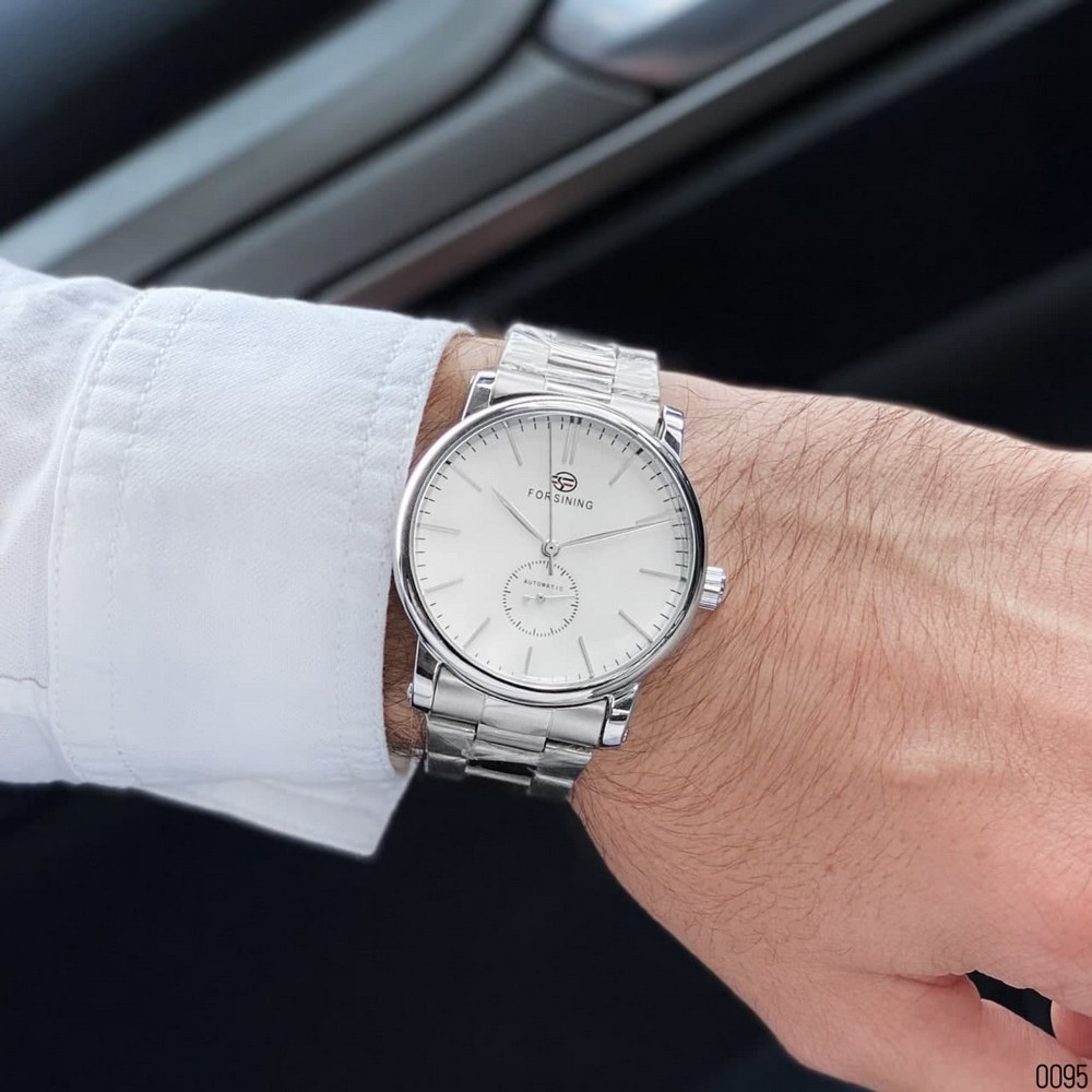 Forsining 8214 Silver-White - 3