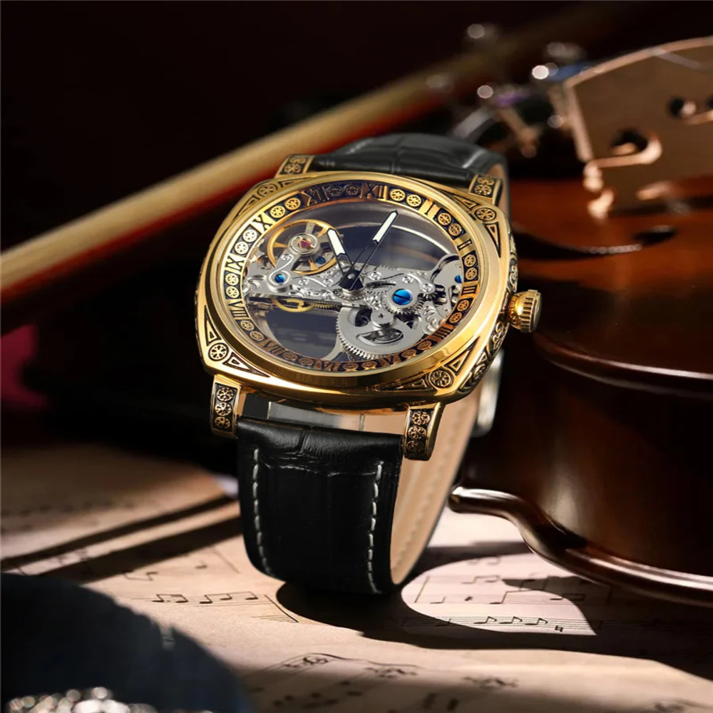 Forsining 8263 Gold - 4