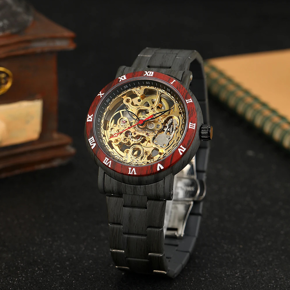 Forsining 8277 Black-Red-Gold - 2