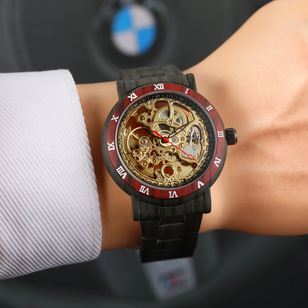 Forsining 8277 Black-Red-Gold - 3