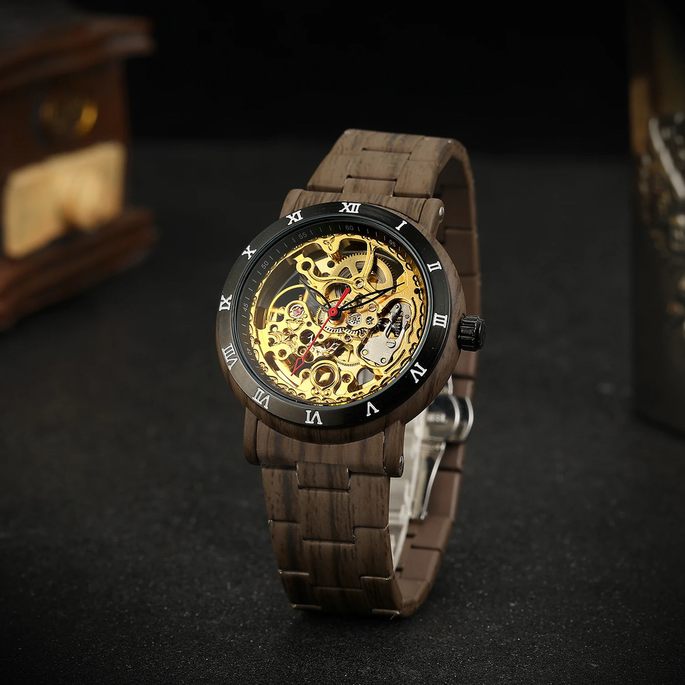 Forsining 8277 Brown-Black-Gold - 3