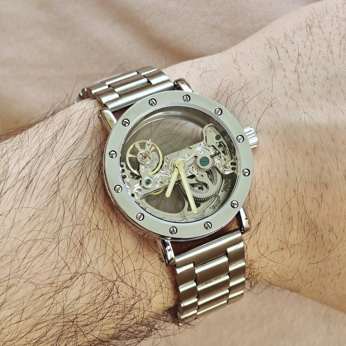 Forsining Air Silver Metal, 2 ремінці - 7