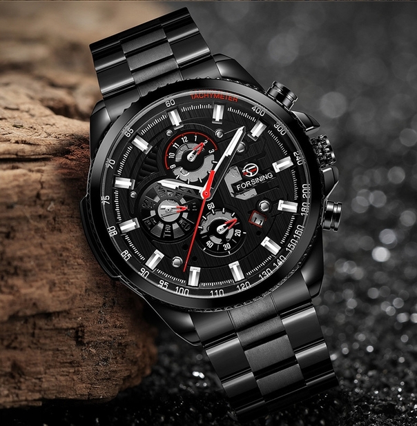 Forsining Finance Wine Red, 2 ремінці - 4