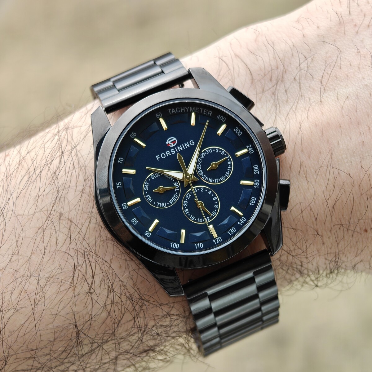 Forsining Walker Limited Blue & Black, 2 ремінці - 7