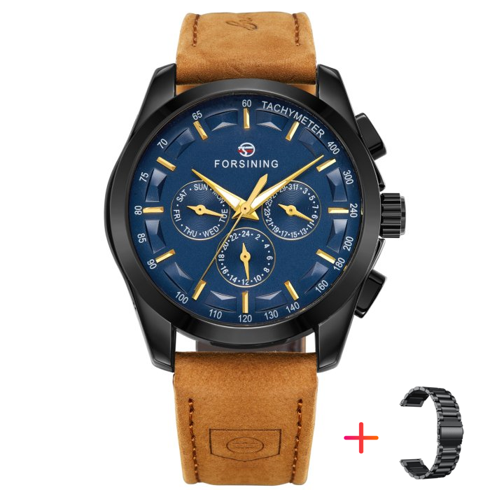 Forsining Walker Limited Blue & Black, 2 ремінці - 8