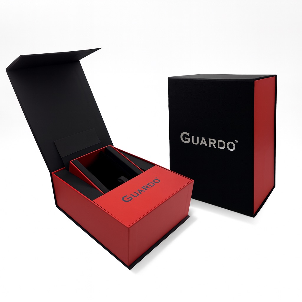 GUARDO Коробка Червона-Чорна