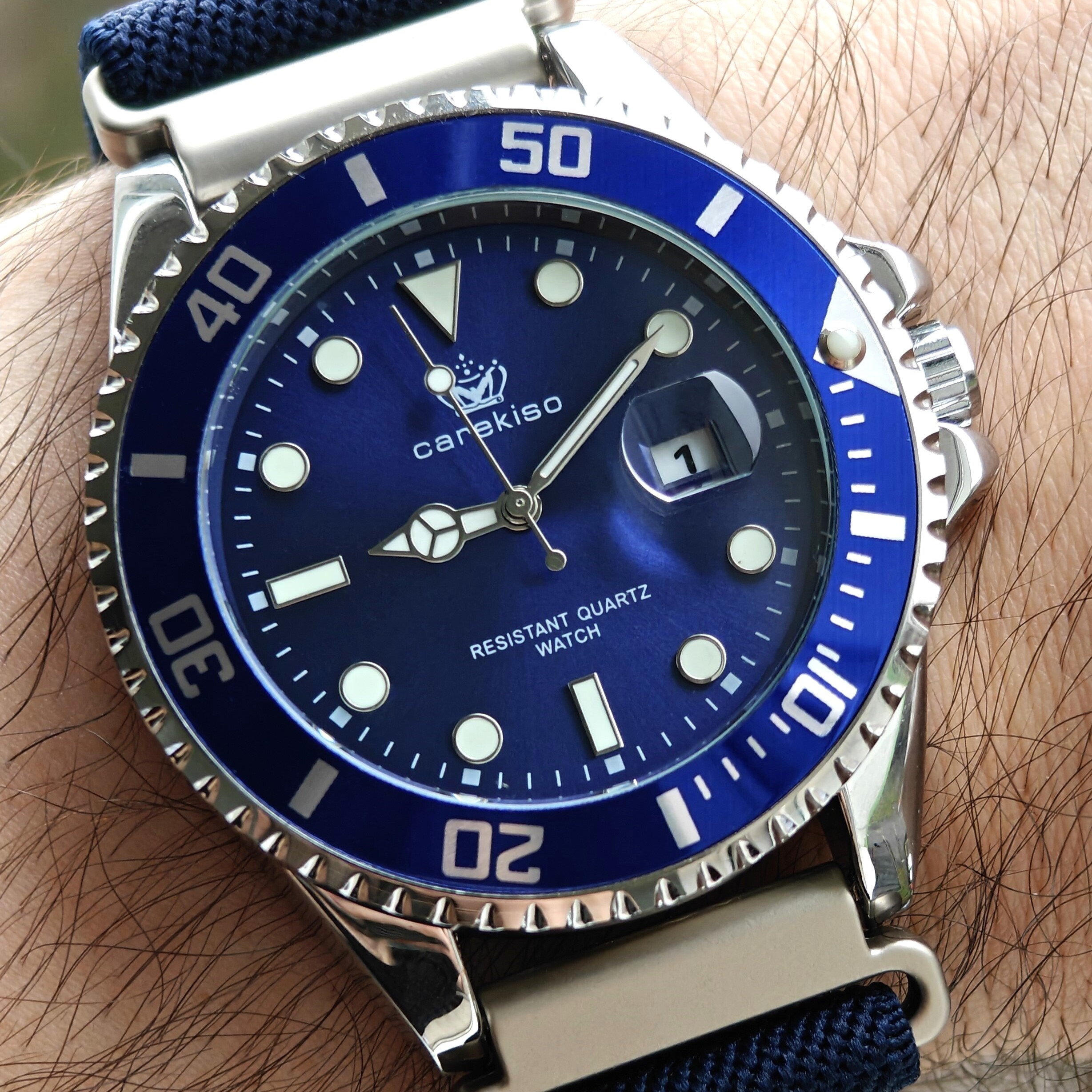 Hemsut Zurich Carekiso Nylon Blue, 2 ремінці - 7