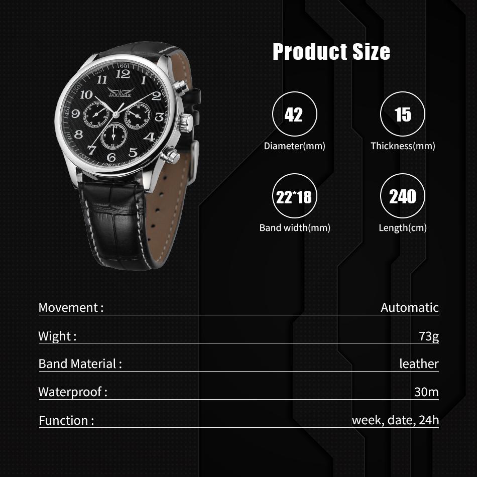 Jaragar Elite Pure Silver, 2 ремінці - 6