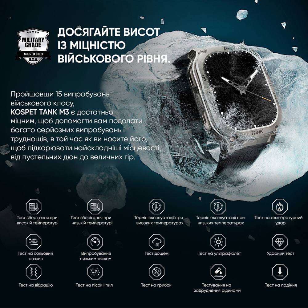 Kospet TANK M3 Black - 8