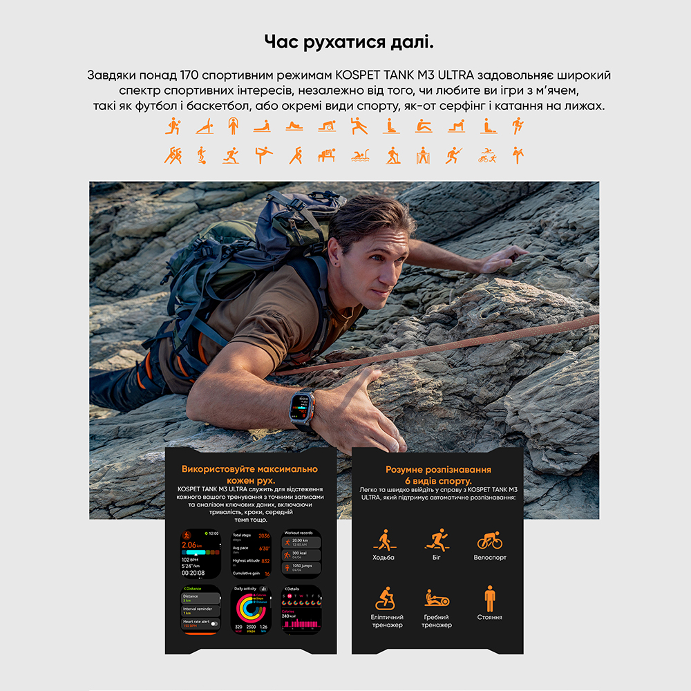 Kospet TANK M3 ULTRA Black - 14