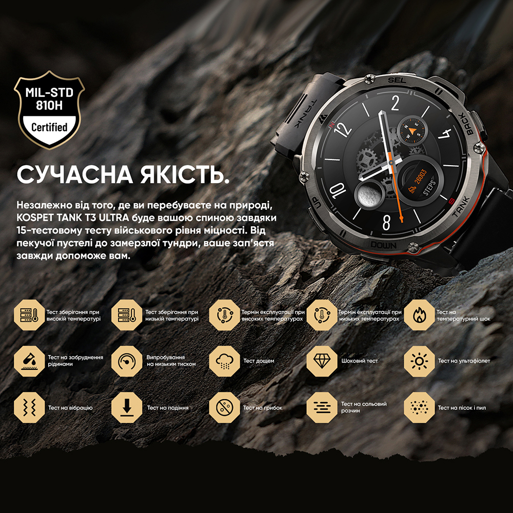 Kospet TANK T3 ULTRA Black - 10