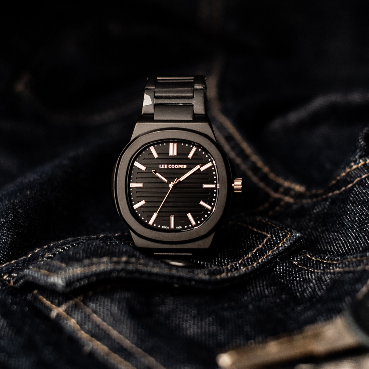 Lee Cooper Brand Black - 3