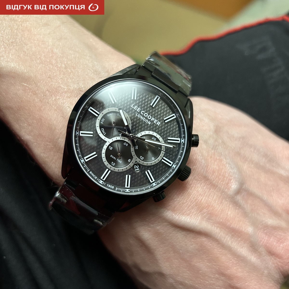 Lee Cooper England Black - 10