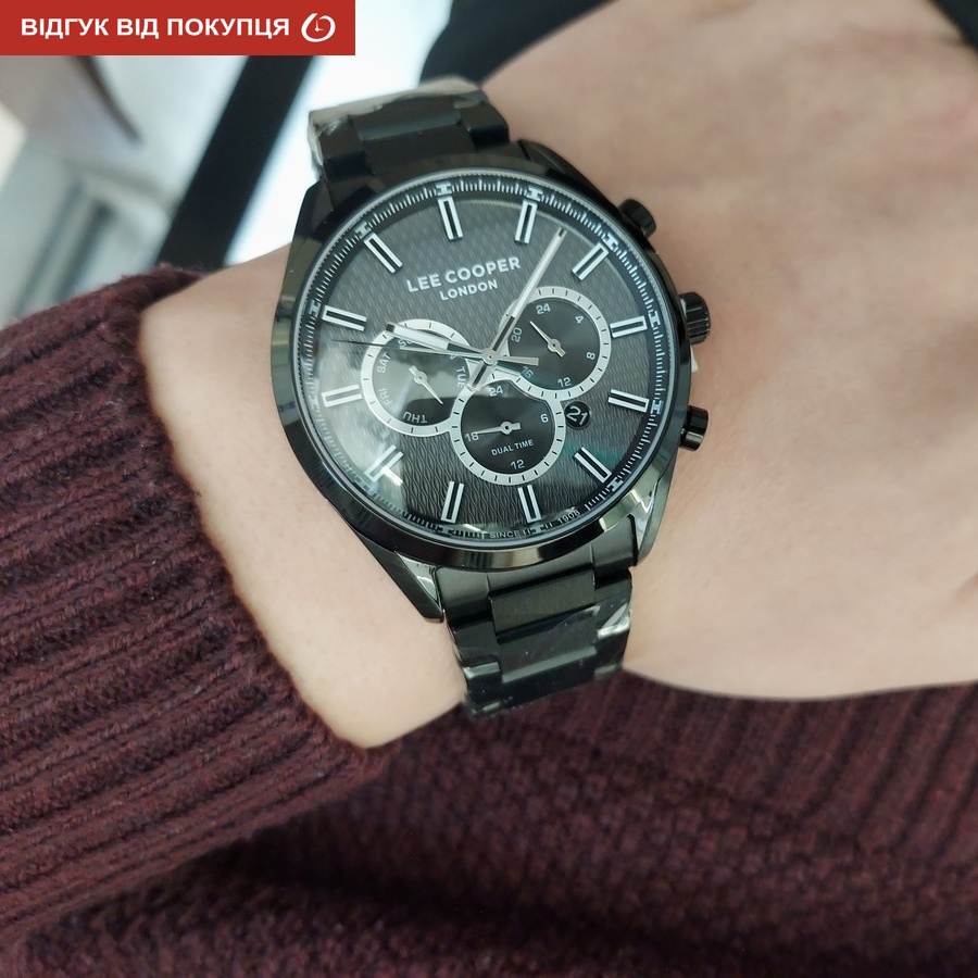 Lee Cooper England Black - 9