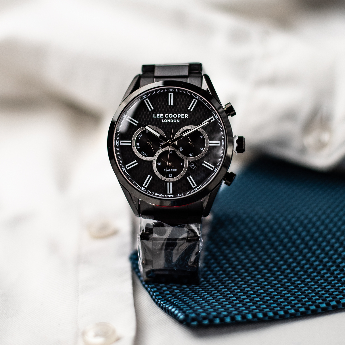 Lee Cooper England Midnight Black, 2 ремінці - 5