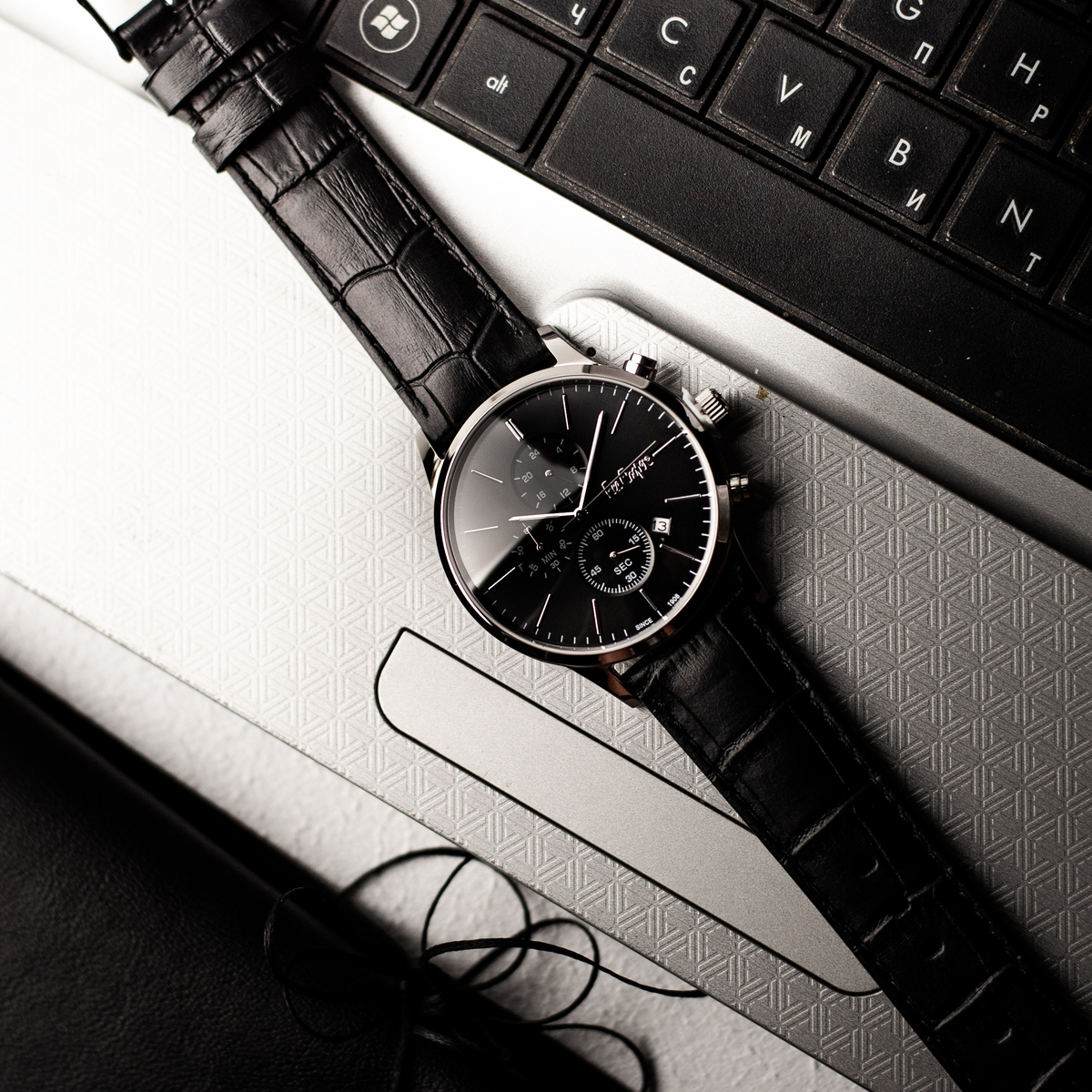 Lee Cooper Leather Black - 4