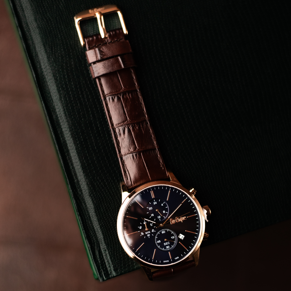 Lee Cooper Leather Gold - 8