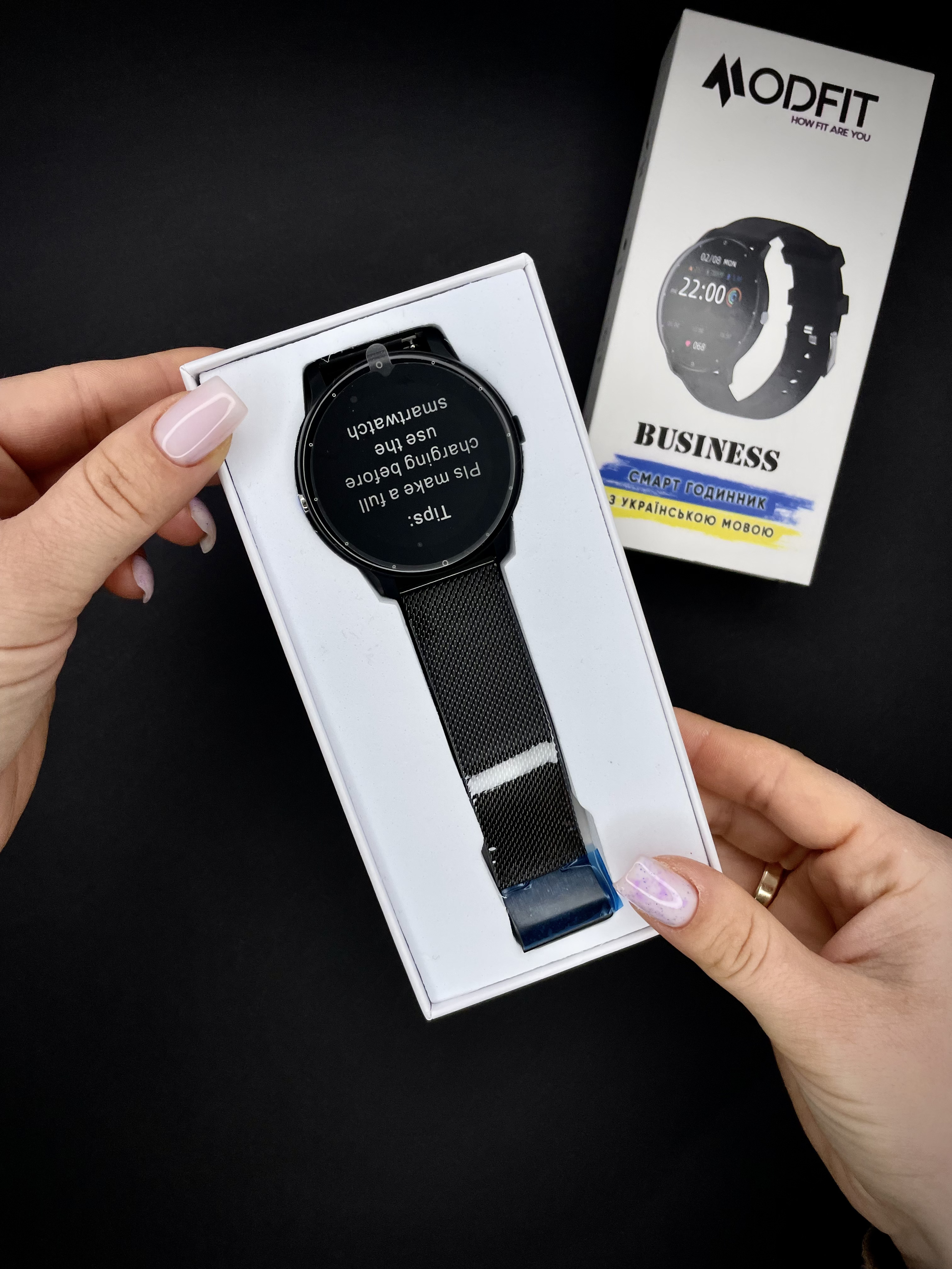 Modfit Business All Black Mesh 41 мм. - 9