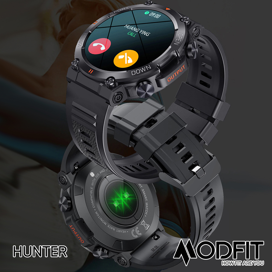 Modfit Hunter All Black 36 мм. - 9