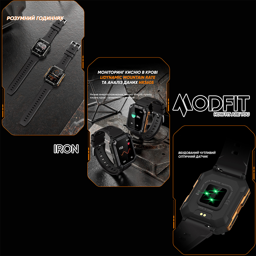 Modfit Iron All Black - 9