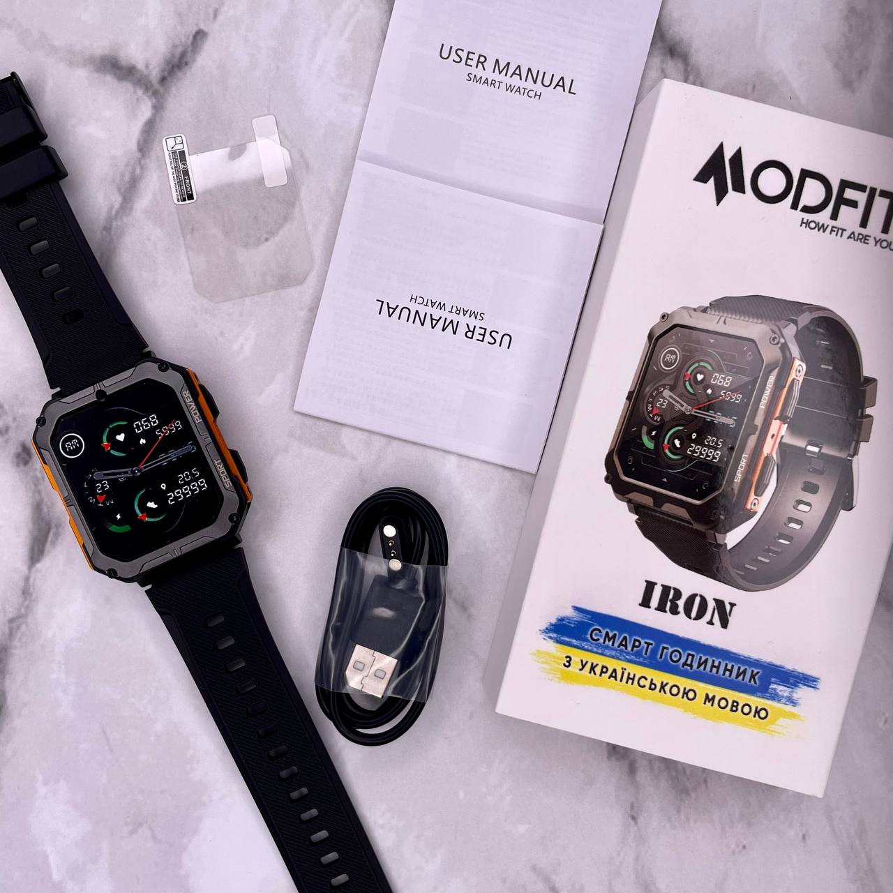 Modfit Iron Black-Orange - 2