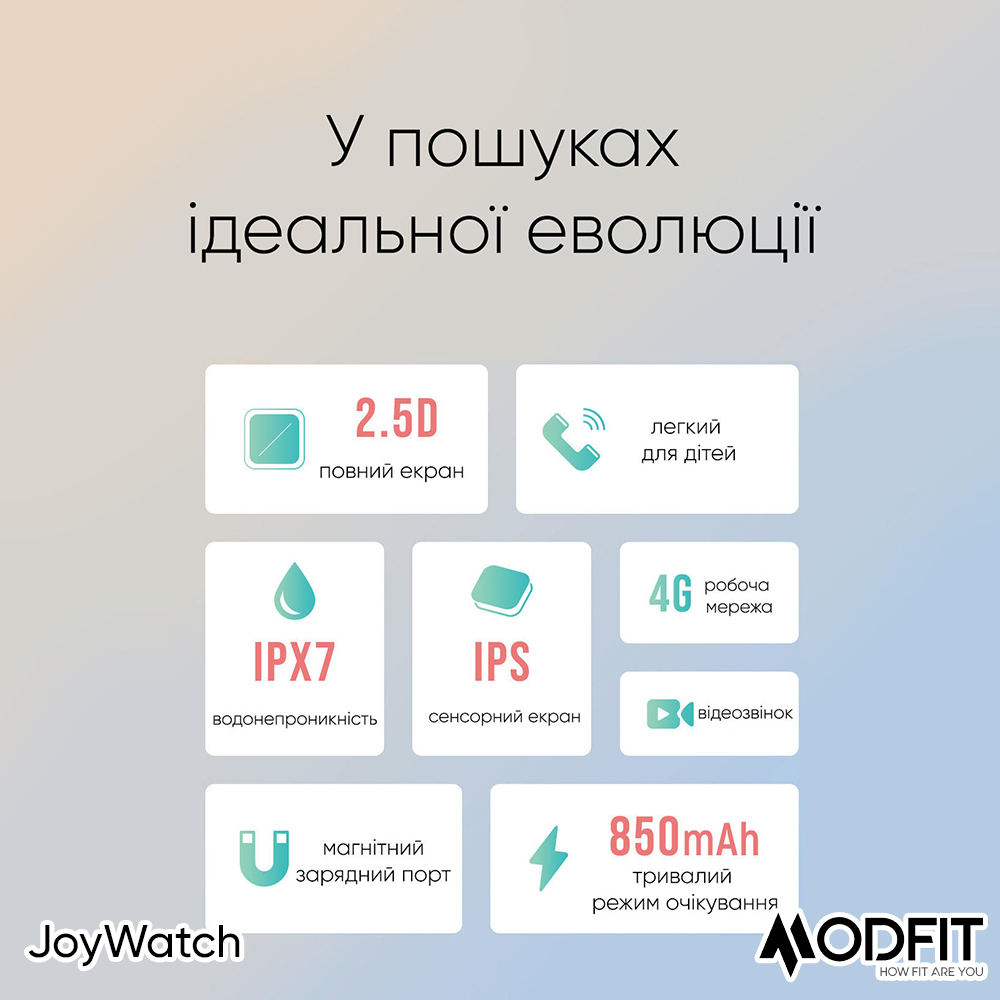 Modfit JoyWatch Gray - 15
