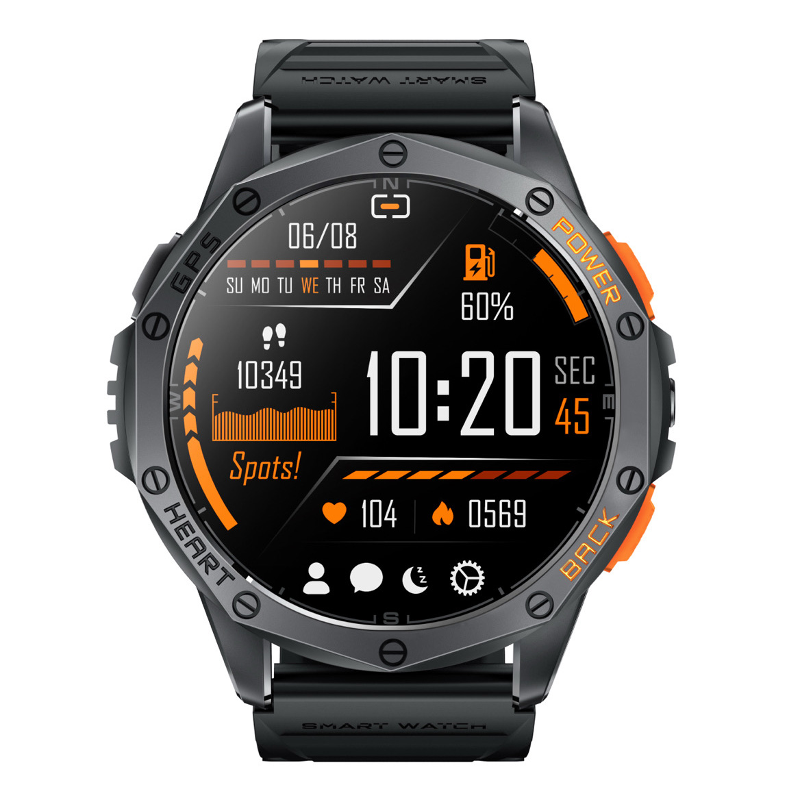 Modfit Pathfinder GPS Compass Black - 7