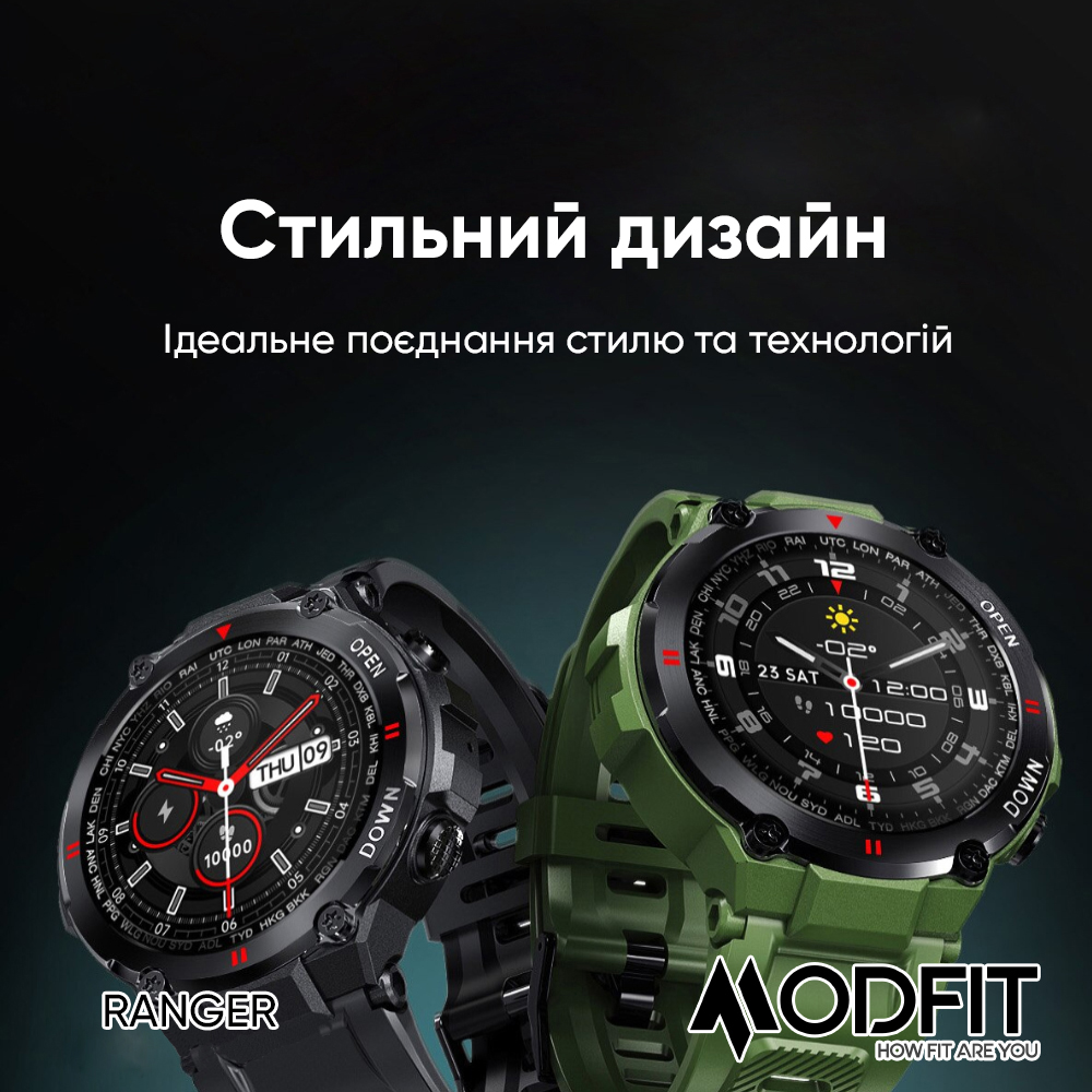 Modfit Ranger Grey 36 мм. - 6