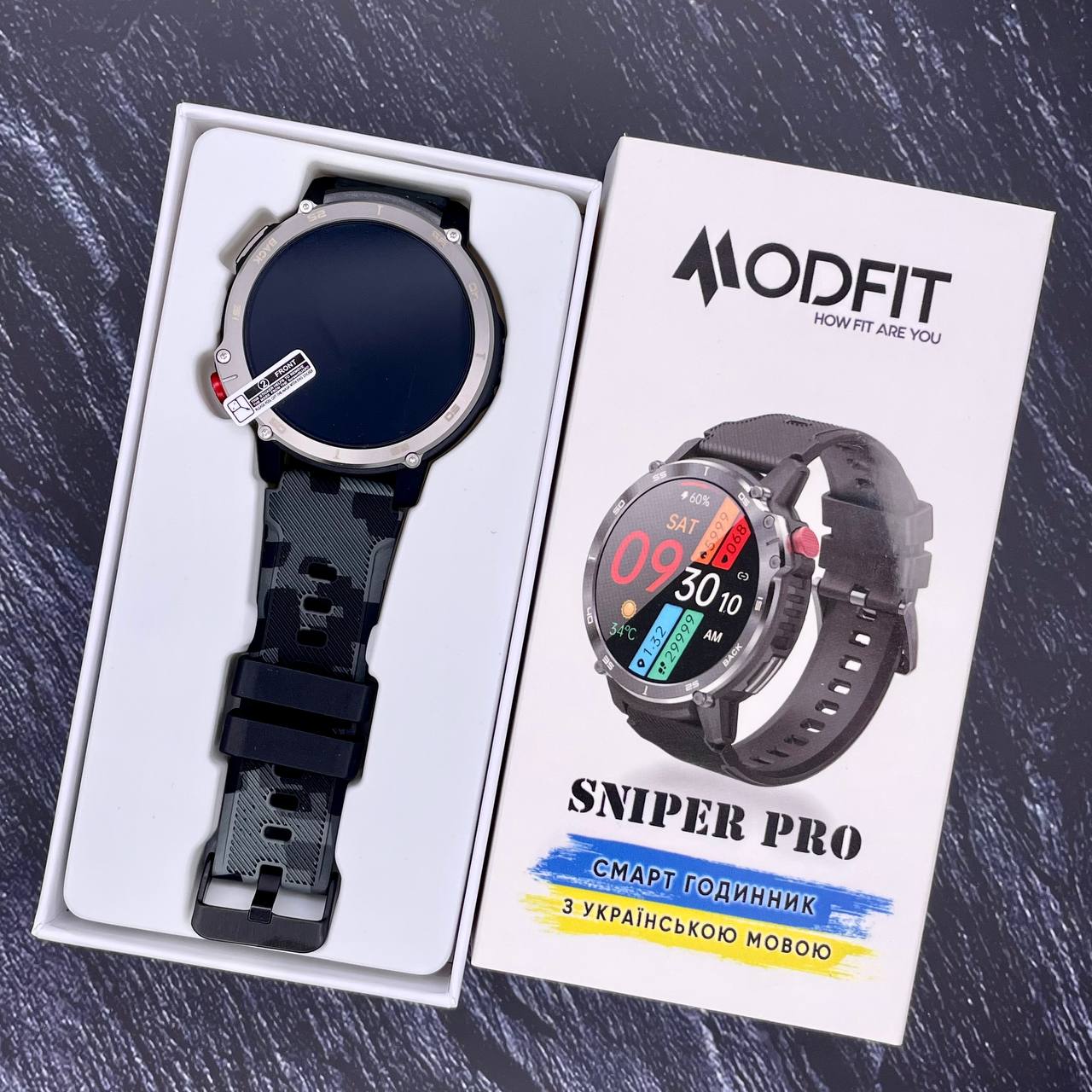Modfit Sniper Pro Black-Silver 41 мм. - 19