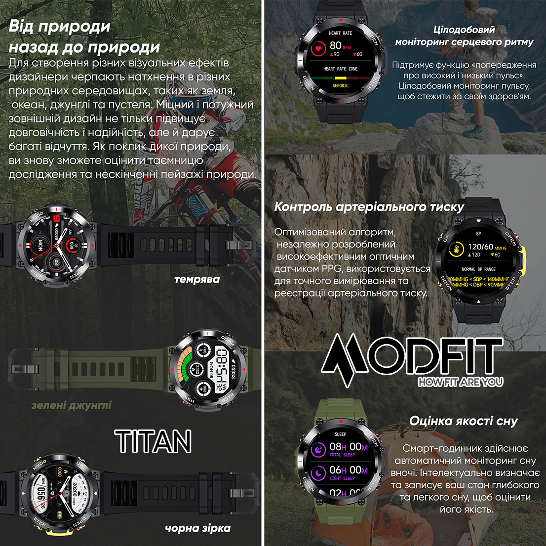 Modfit Titan All Black 36 мм. - 5