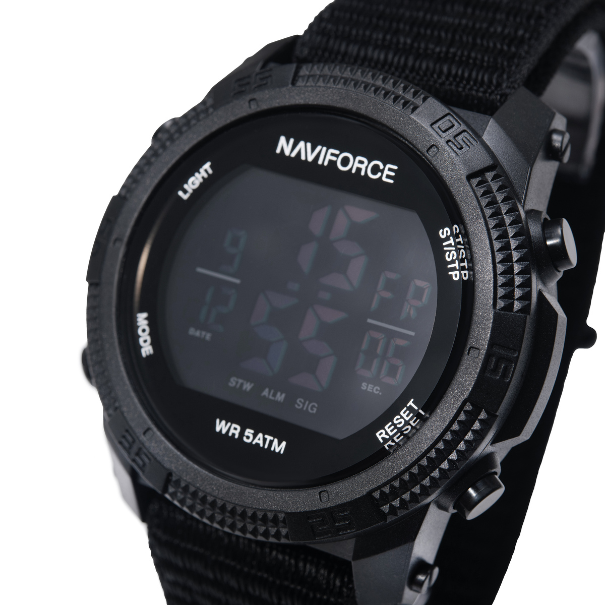 Naviforce Europe Armor Black, 2 ремінці - 2
