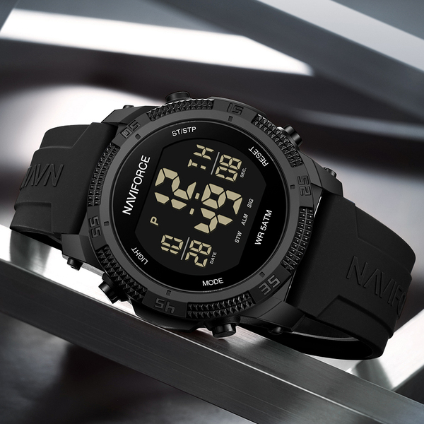 Naviforce Europe Armor Black, 2 ремінці - 5