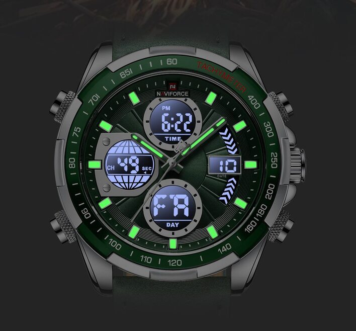 Naviforce Fly Army Hook Green, 2 ремінці - 6