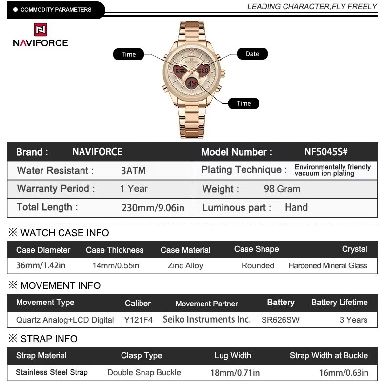 Naviforce Heart - 10