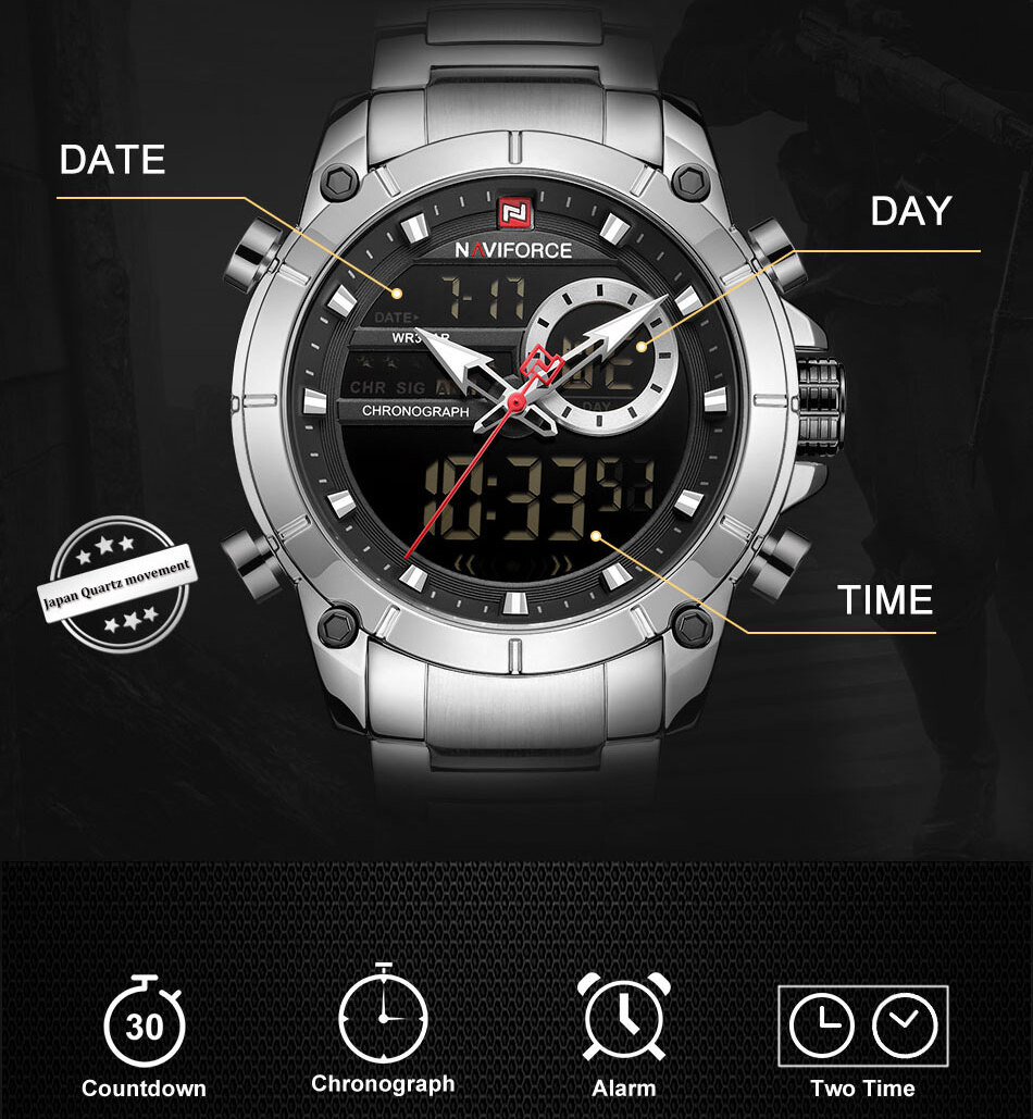 Naviforce Jazz Silver - 7