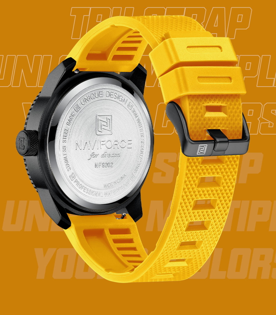 Naviforce Kvantum Black Steel, 2 ремінці - 5