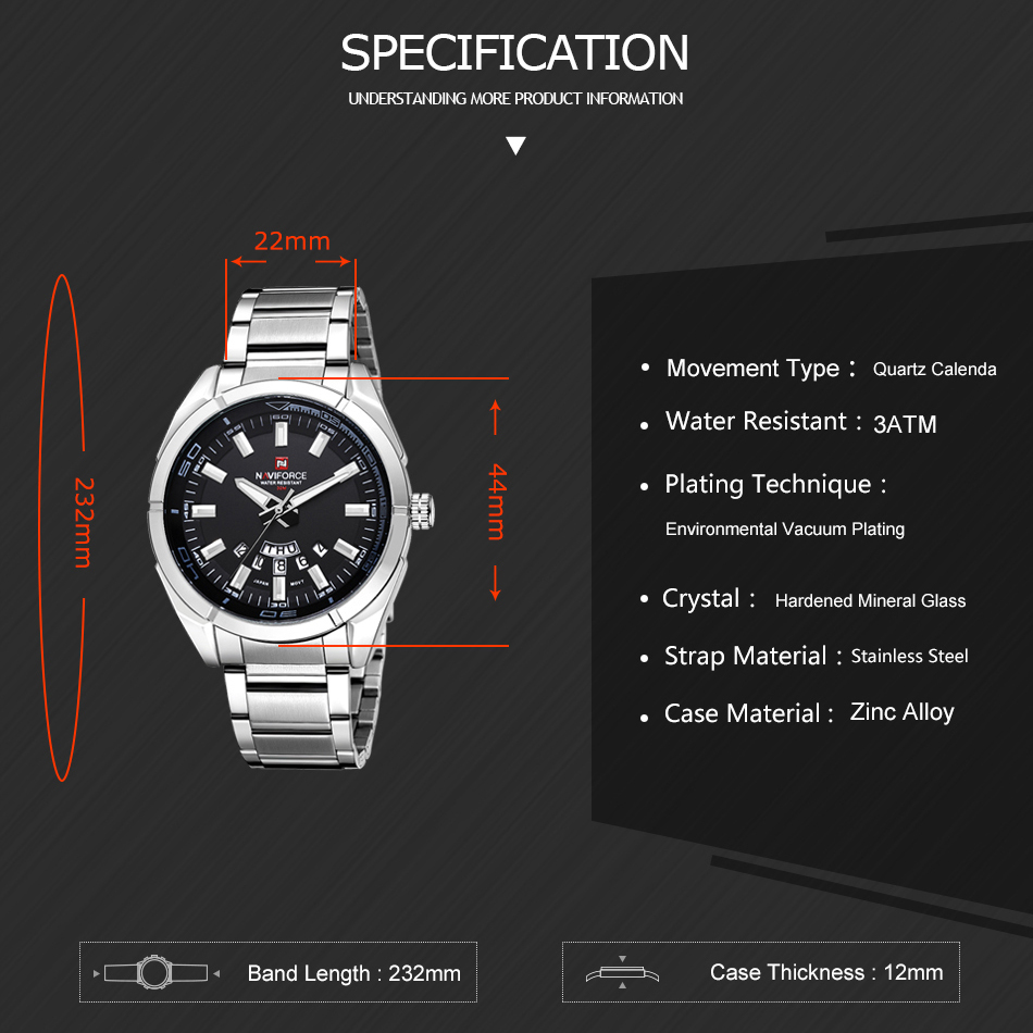 Naviforce Rocket BlackDial - 9