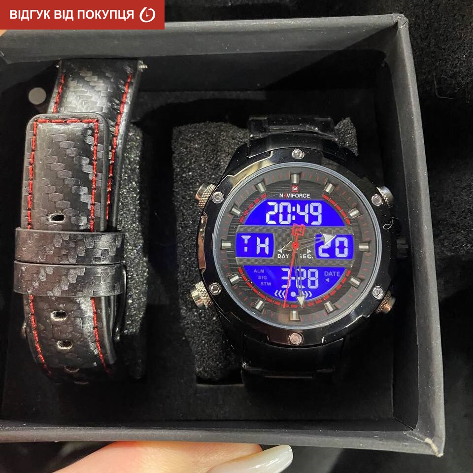 Naviforce Set Present подарунковий набір, 2 ремінці - 6